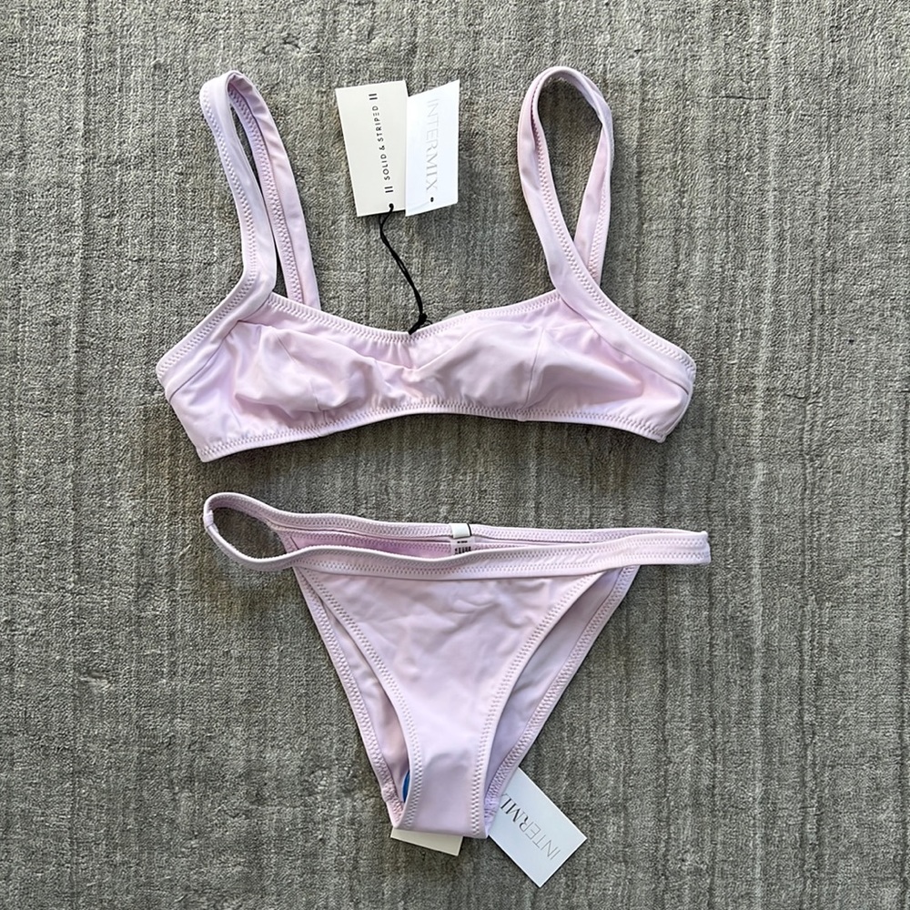 lilac bikini set